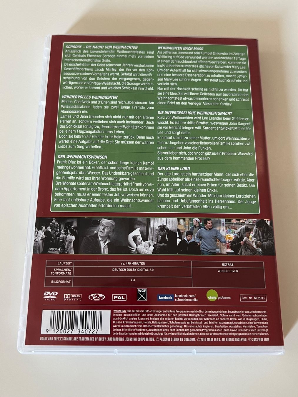 Tutti i DVDs: Die schönsten WeihnachtsKlassiker  - Weihnachts Filme – Usato da Altstätten SG venduto da sheamus 1