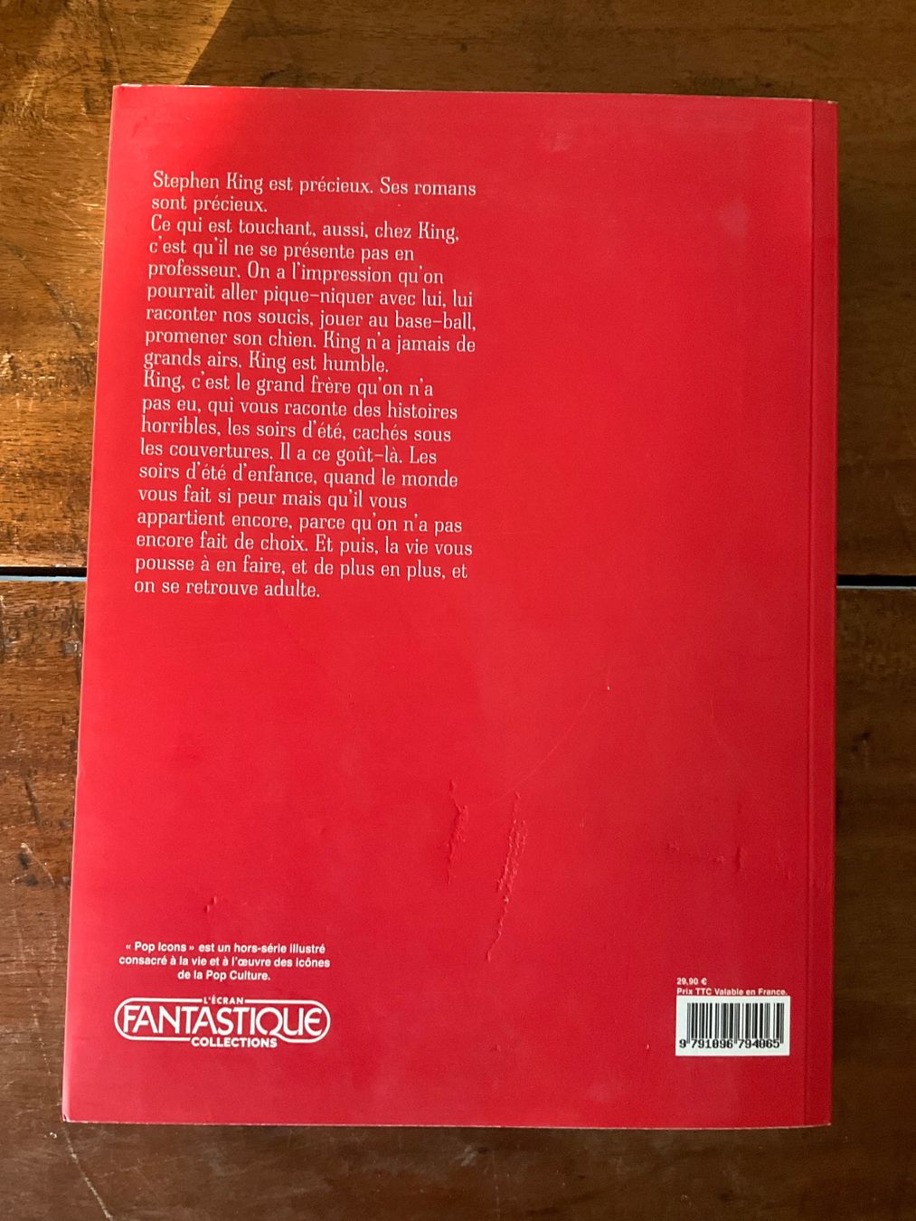 Libri: Livre Pop Icons Stephen King – Usato da Avenches venduto da Lactobacille 5