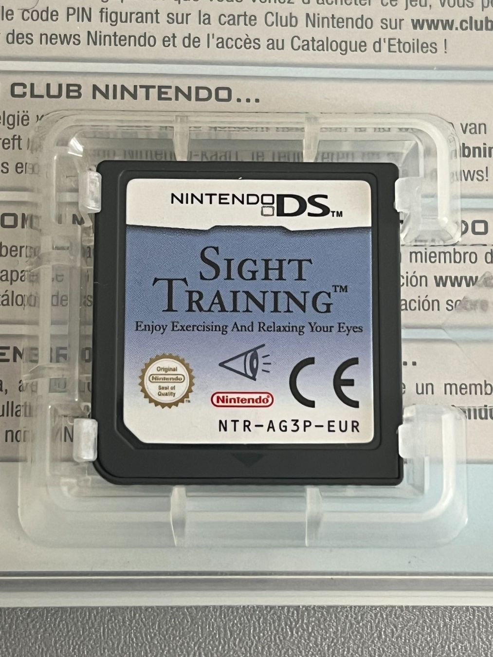 Nintendo Giochi: TRAINING FOR YOUR EYES EDUCATION - NINTENDO DS – Usato da Rivera venduto da poweradem05 3
