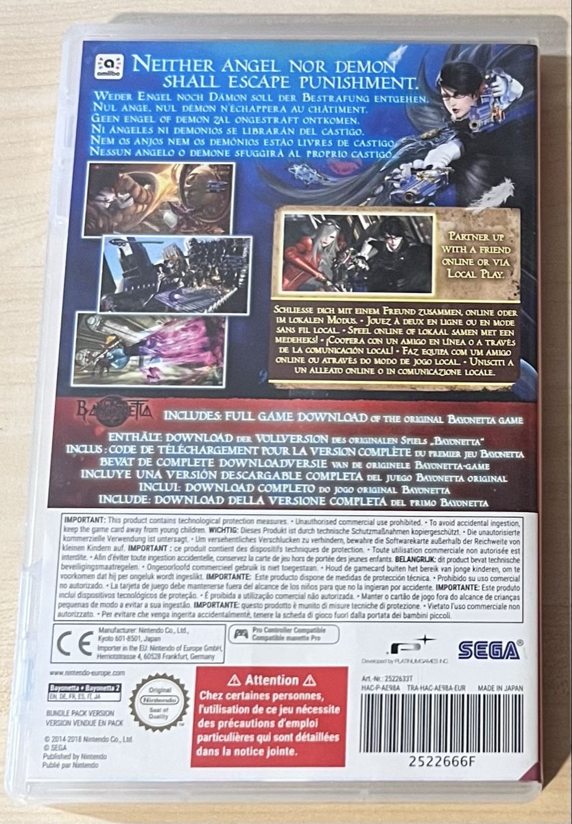 Nintendo Giochi: Bayonetta 2 Nintendo Switch – Usato da Grandevent venduto da David28313 2