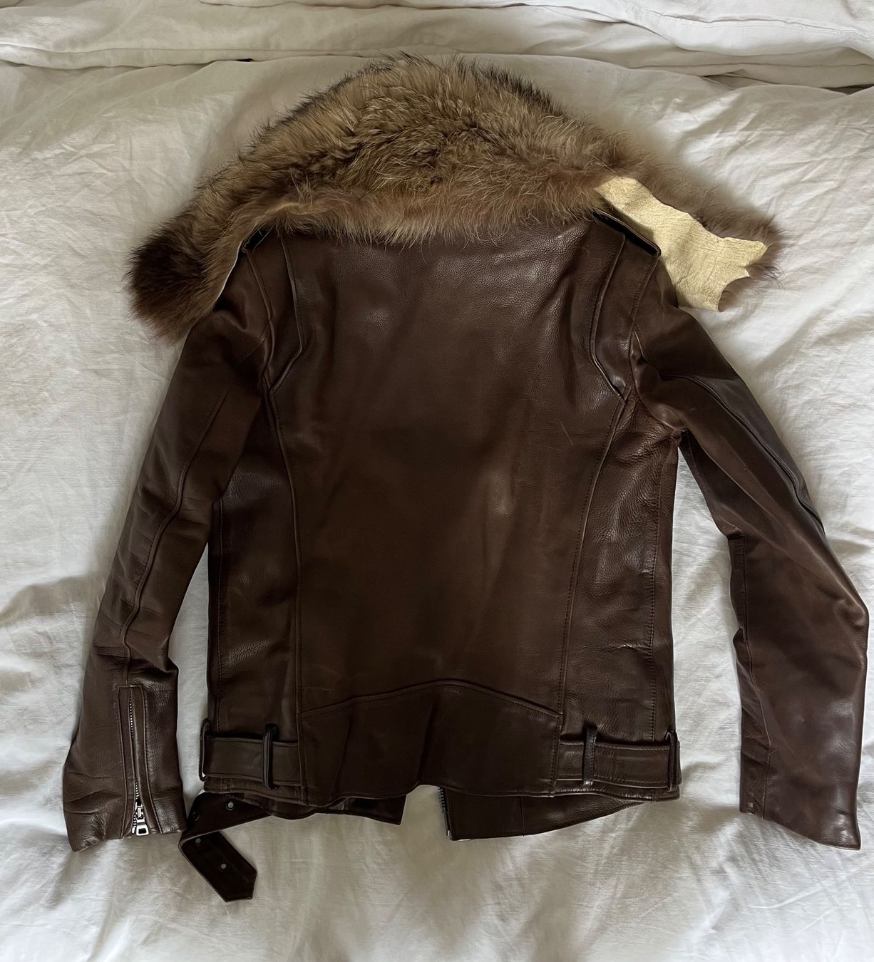 Balmain Giacche: Balmain, veste perfecto en cuir – Usato da Genève venduto da dachaw 4