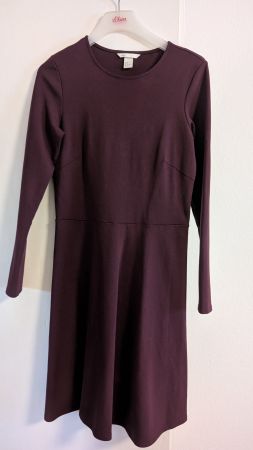 H&M Kleid mit langen Ärmeln, Grösse S