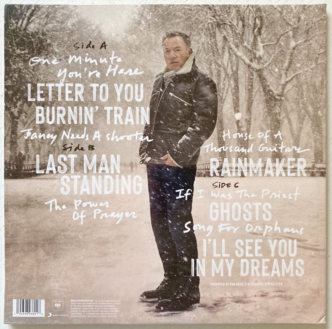 Schallplatten: BRUCE SPRINGSTEEN - LETTER TO YOU – Neu und originalverpackt aus Bottens von hotter-than-hell 1