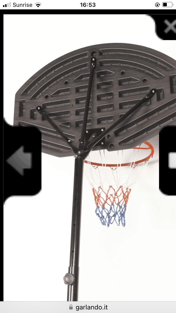 Canestri da basket: BasketBallkorb 🏀 – Nuovo e nell'imballaggio originale da Boudry venduto da sportethobby 2