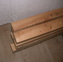 Kanthölzer 6 x 6 cm