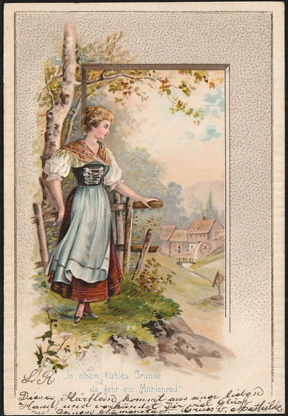 Cartoline postali: In einem kühlen Grunde – Usato da Aarburg venduto da Aare10
