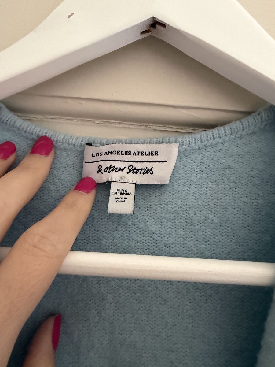 Other Stories Pullover & Sweatshirts: Wickelpullover & Other Stories hellblau – Gebraucht aus St. Gallen von giu_5xcq 1