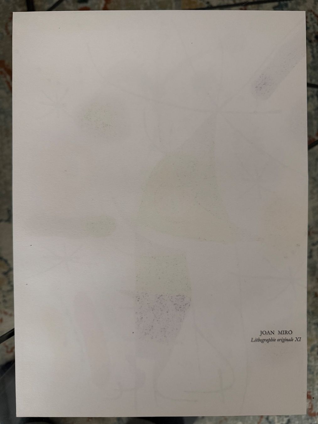 Grafica & Litografie: Original Joan Miró Lithographie – Usato da Grenchen venduto da YoshiSan74 1