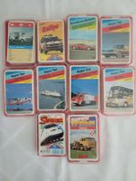 Lot 10 jeux de cartes vintage Quartett (Voitures, Rallye...)