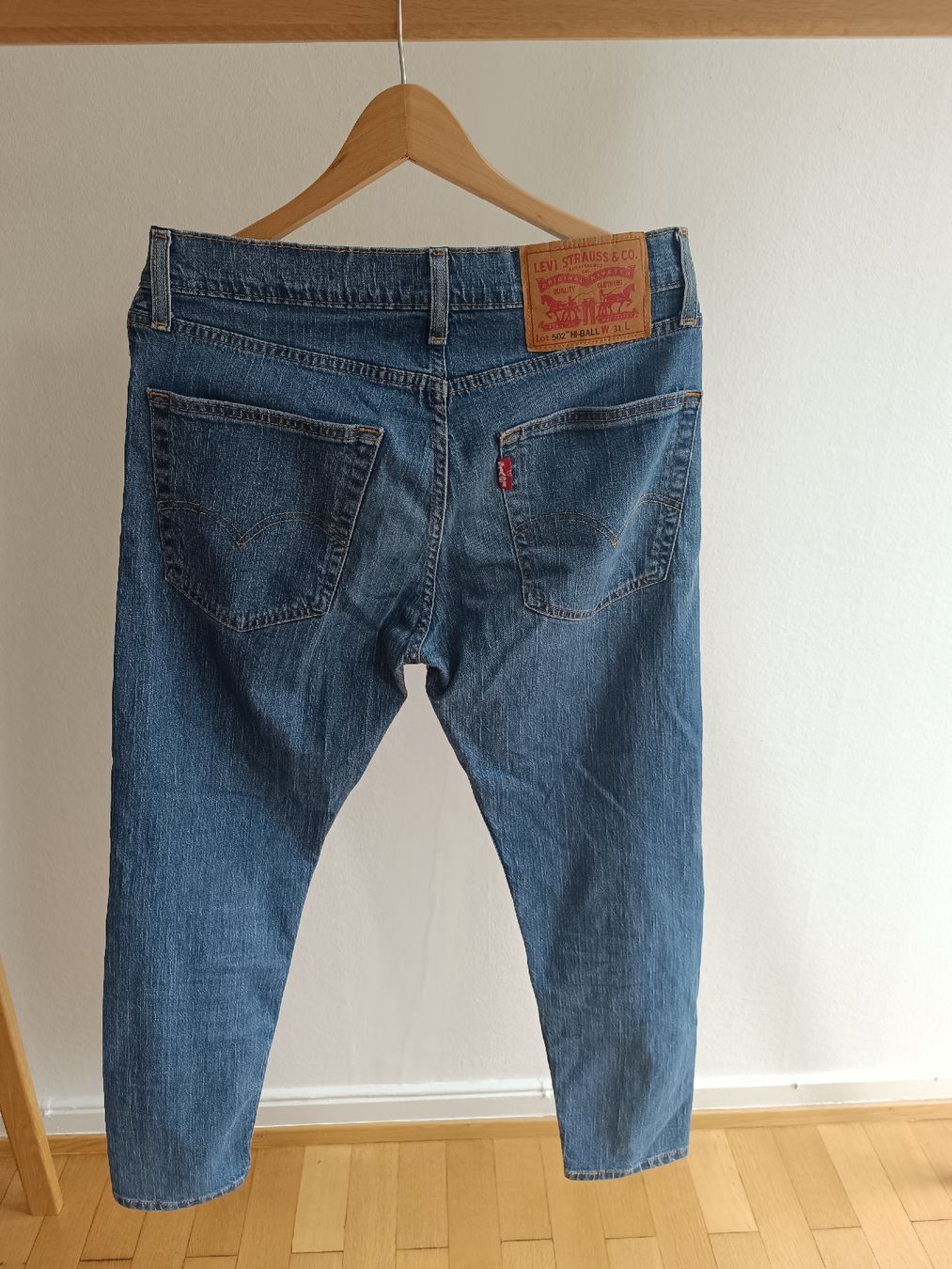 Levi's Jeans: Levis Jeans 502 Hi-Ball – Usato da Basel venduto da froehlicherVagabund 1