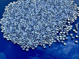 100 St fein Facettiert geschliffene Tansanit  Pointer 1,5 mm