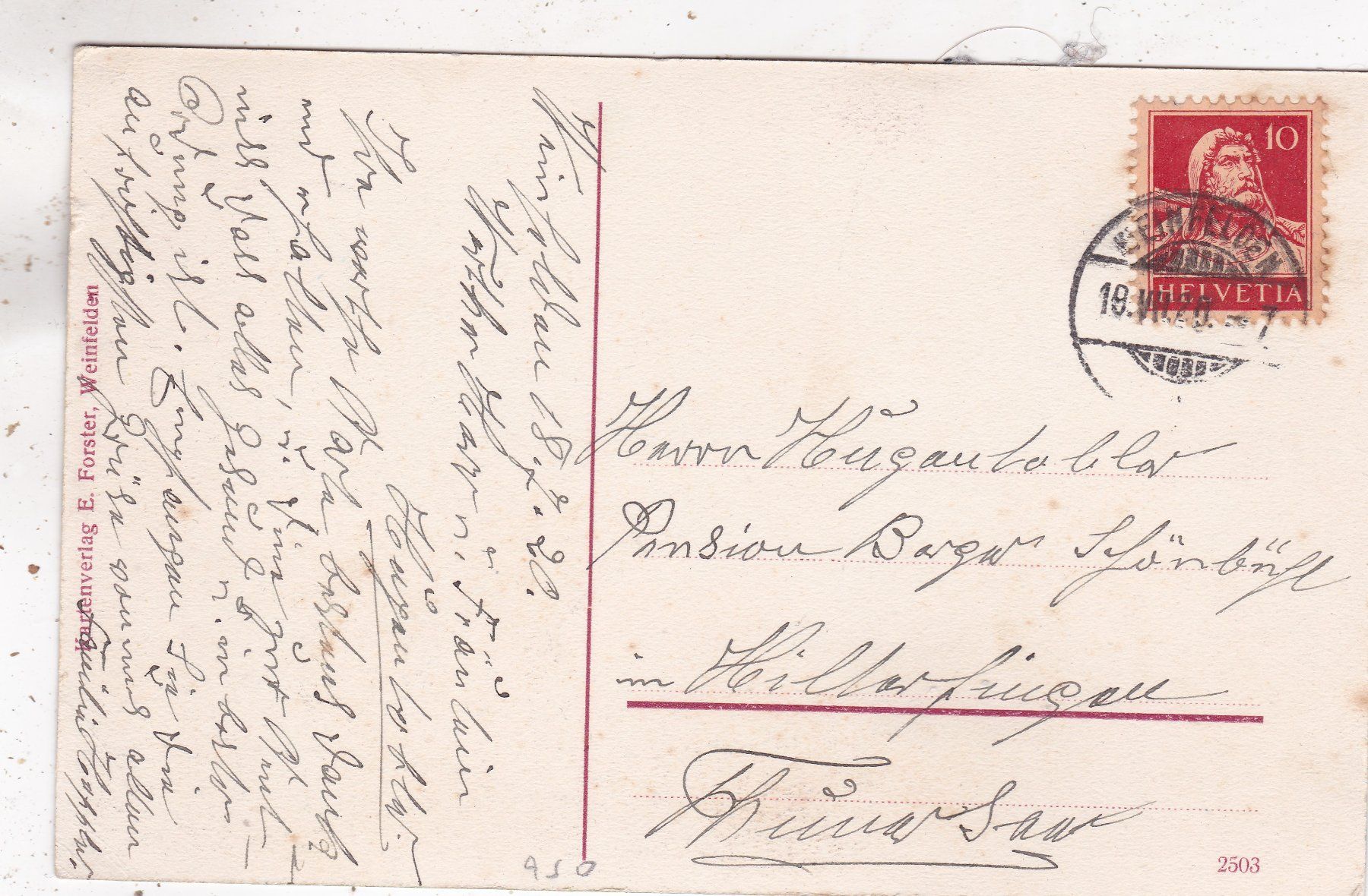 Cartes postales: Die alte Thurbrücke bei Weinfelden 1920 – D'occasion à Herisau par Lisegrat2008 1