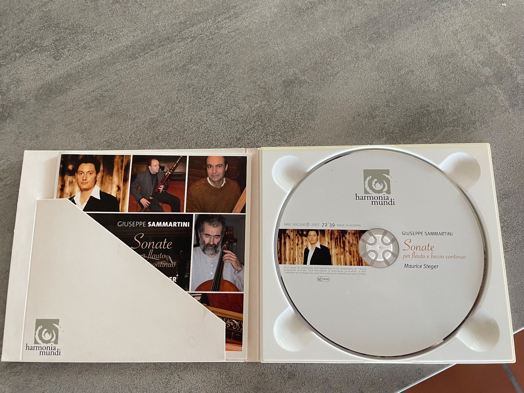 CDs: CD Maurice Steger Sonate per flauto e basso continuo – D'occasion à Zuchwil par astalavista02