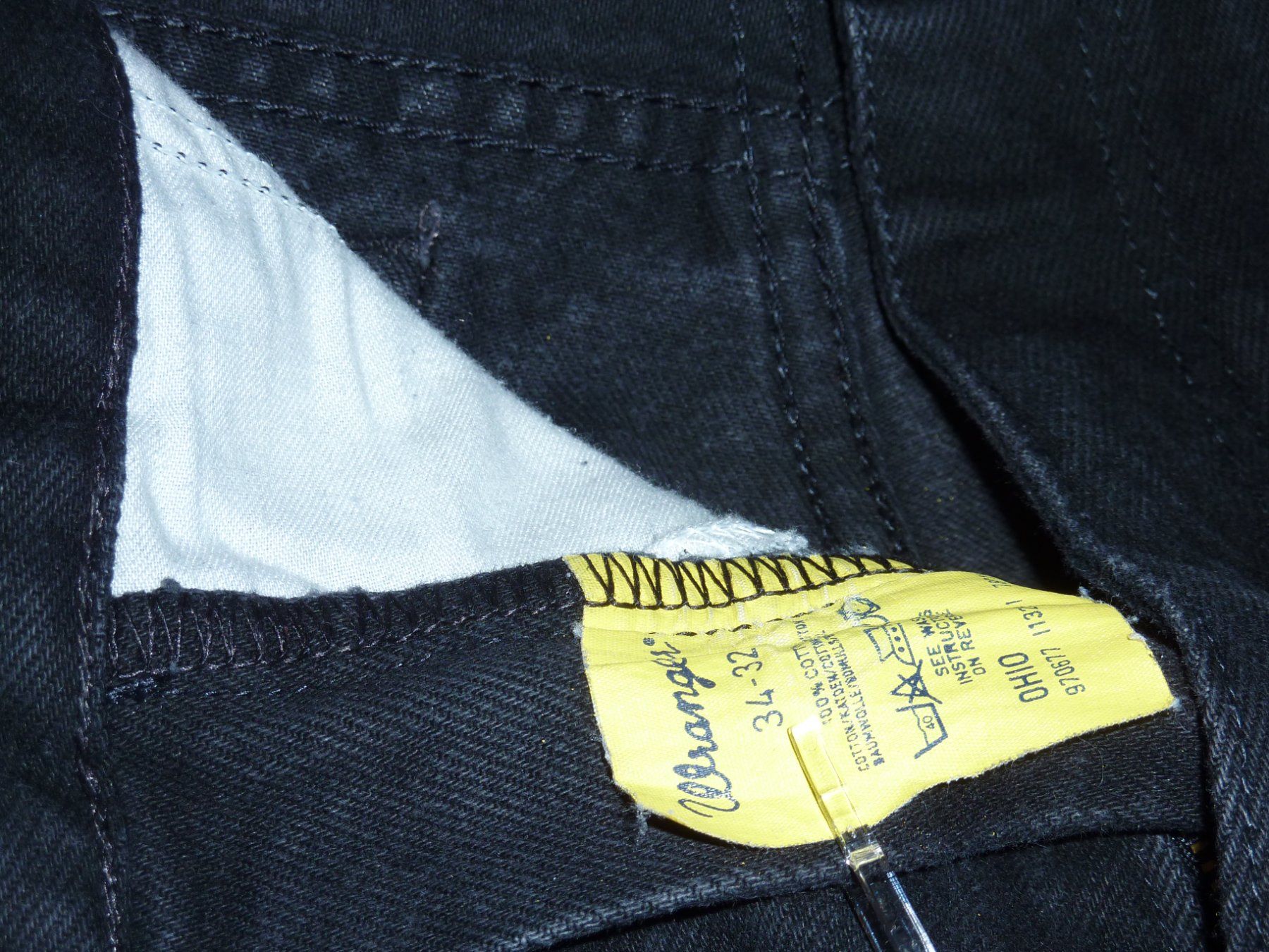 Pantaloni: Winterjeans schwarz. – Nuovo (secondo la descrizione) da Egliswil venduto da spick 1