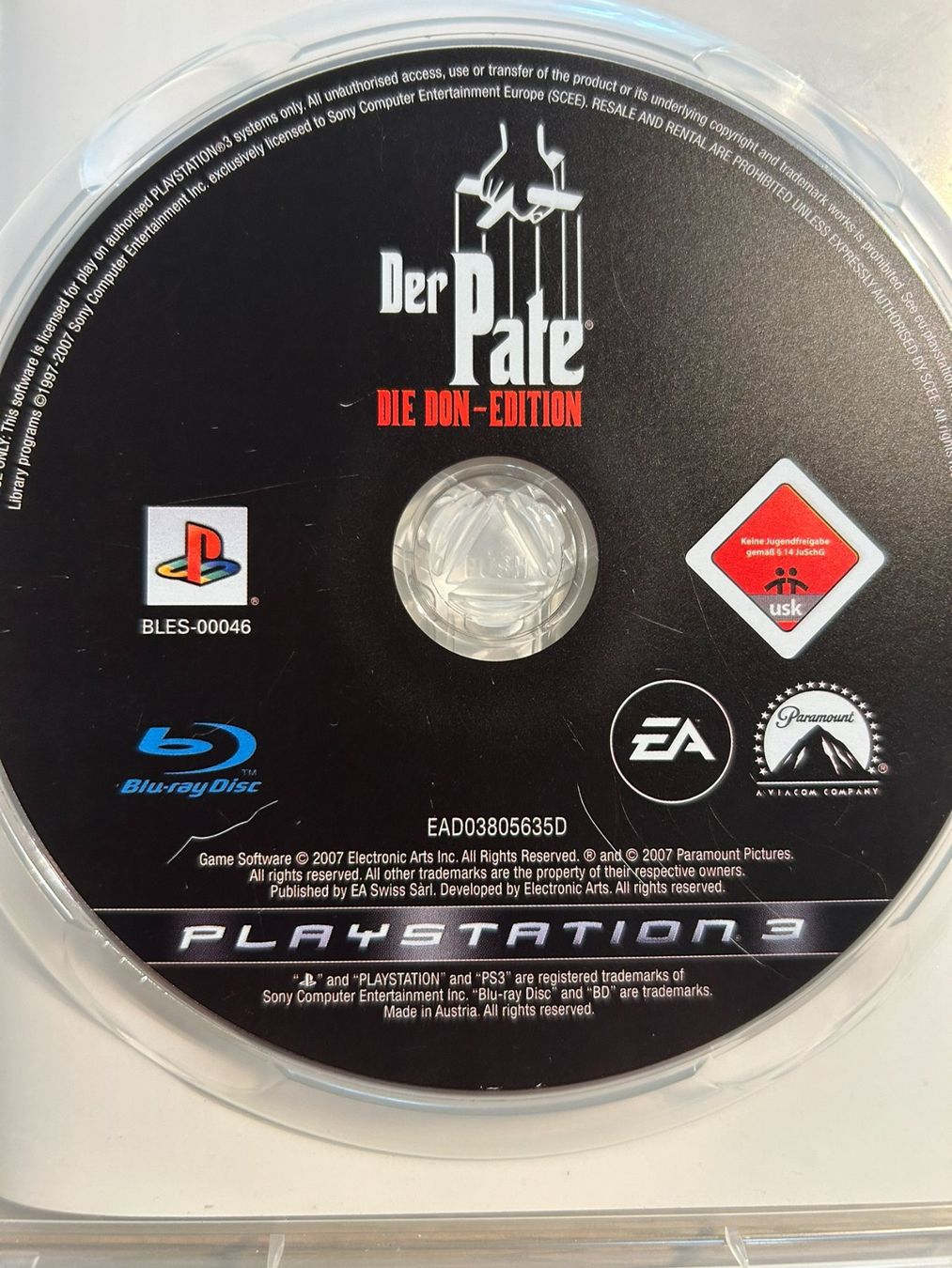 Sony Giochi: Der Pate Die Don-Edition PS3 – Usato da St. Gallen venduto da Alpine.Arcade 3