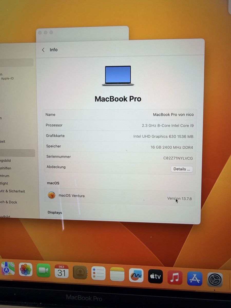 Apple Portables: MacBook Pro  – D'occasion à Zugerberg par nic_7sqr 7