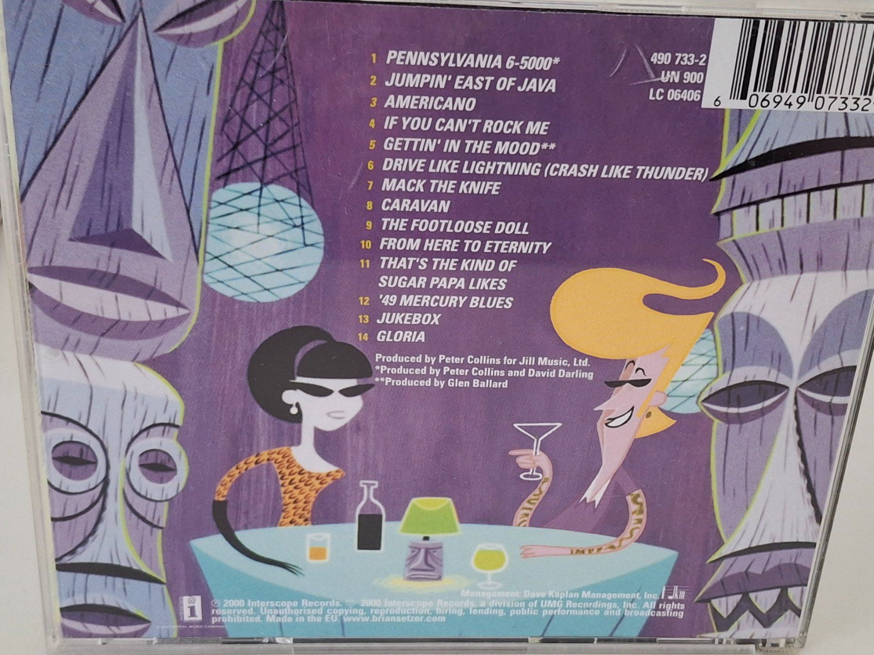 CD: CD The Brian Setzer Orchestra -  "Vavoom!" – Usato da Aarberg venduto da Jackup1 1