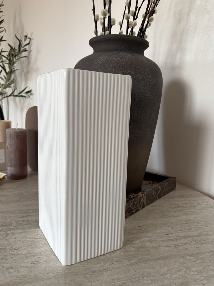 Vasi & Recipienti: Vase weiss – Nuovo e nell'imballaggio originale da Romanshorn venduto da pea_77kf 2