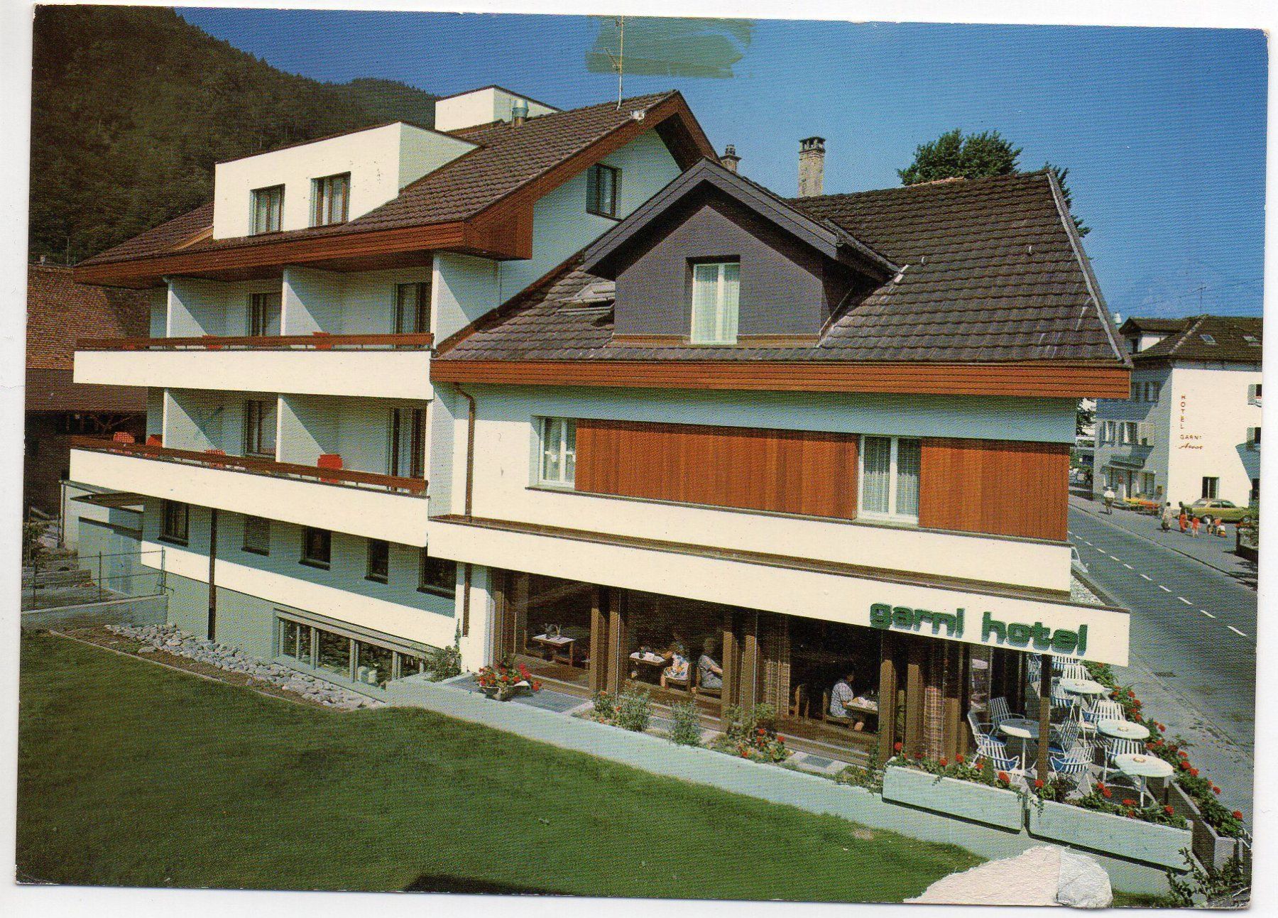 Ansichtskarten: BAD RAGAZ Hotel Restaurant Jerger – Gebraucht aus Jona von philajona