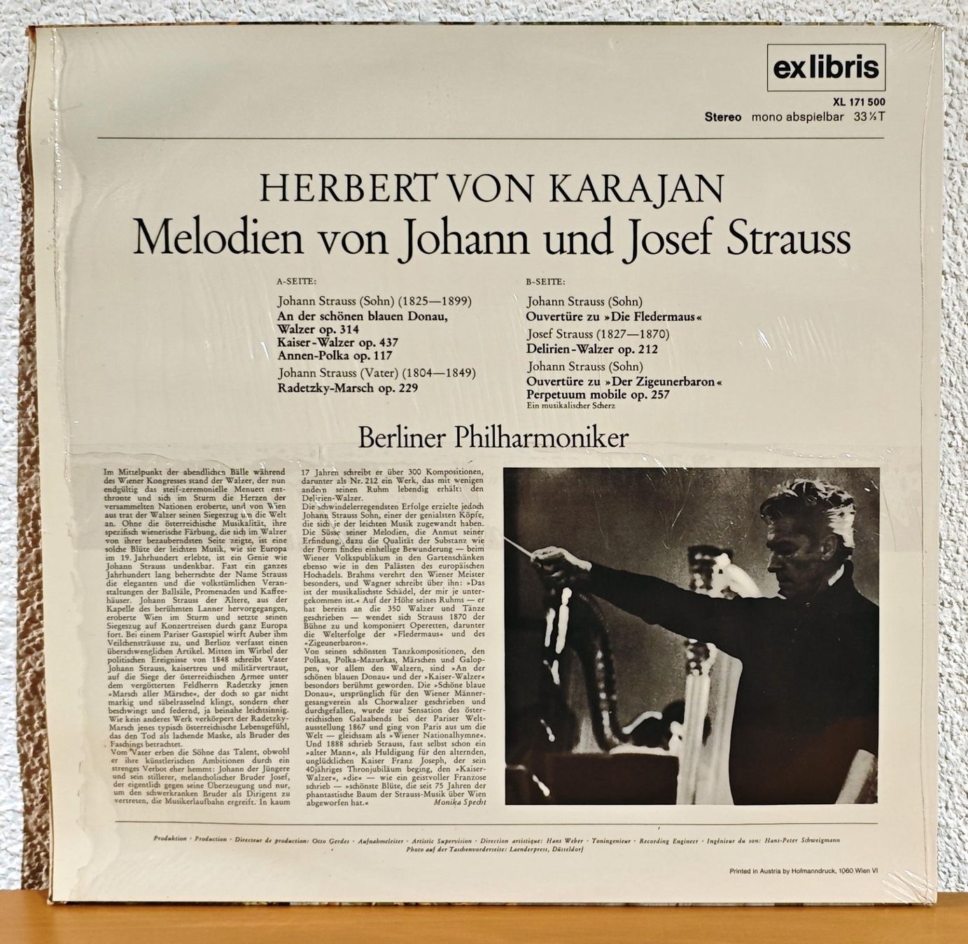 Dischi in vinile: Antike Langspielplatte von Herbert von Karajan – Usato da Hagenbuch ZH venduto da Maro13 1