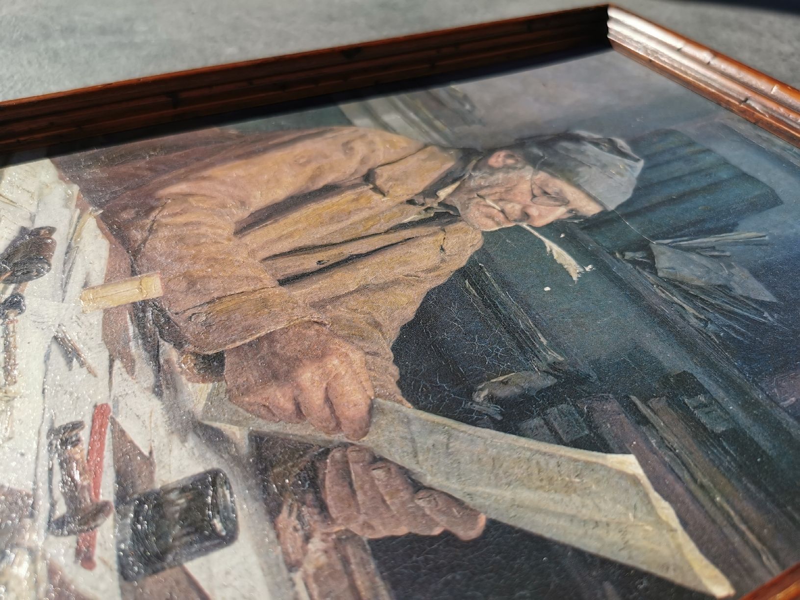 Foto & Immagini: Albert Anker "Der Gemeindeschreiber" Kunstdruck – Usato da Bergdietikon venduto da Allerlei.Dihei 6