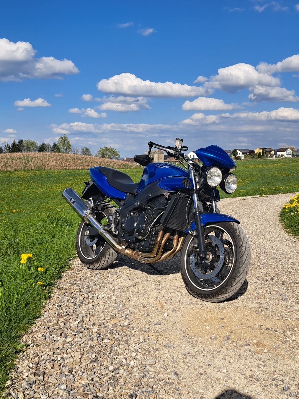 Triumph Route: Triumph Speed four – D'occasion à Pfungen par sev_z9ln