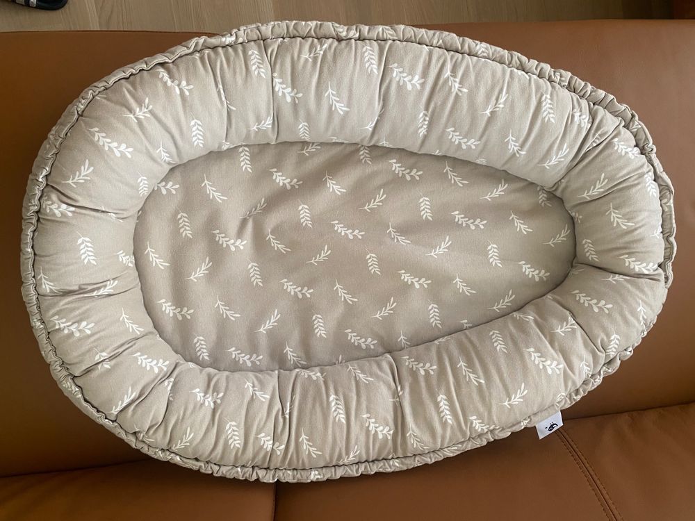 Nid D'Ange Bébé Totsy Baby 90x90 Cm - Coton Gaufré - Pour Poussette Et Siège Auto - Lavable - Hibou Gris