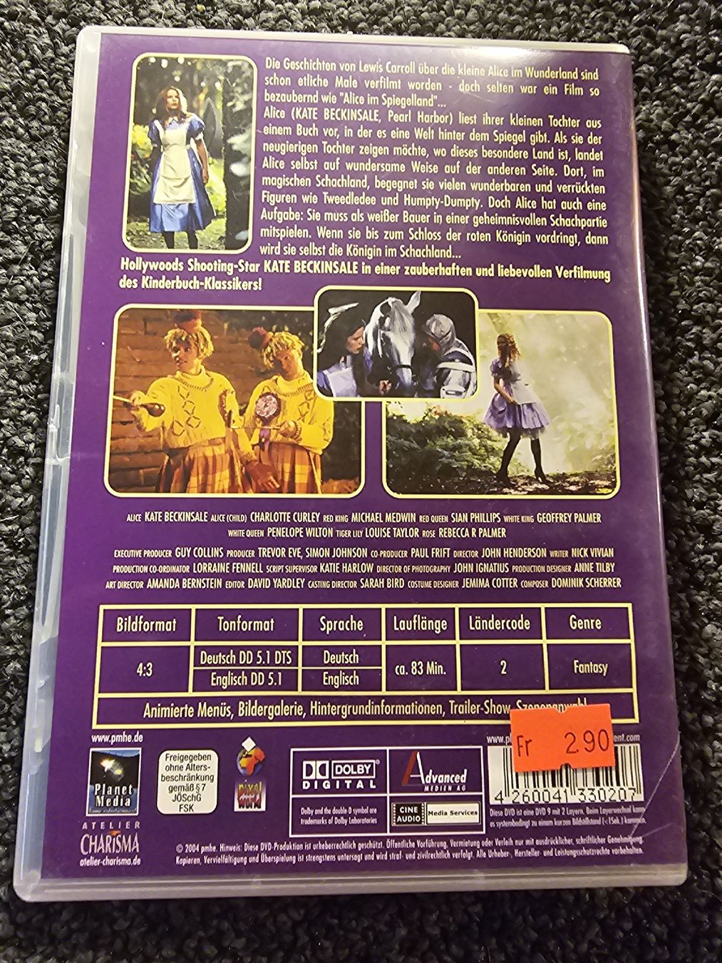 Tutti i DVDs: Alice im Spiegelland (21373) – Usato da Ruswil venduto da jan_bxl5 1