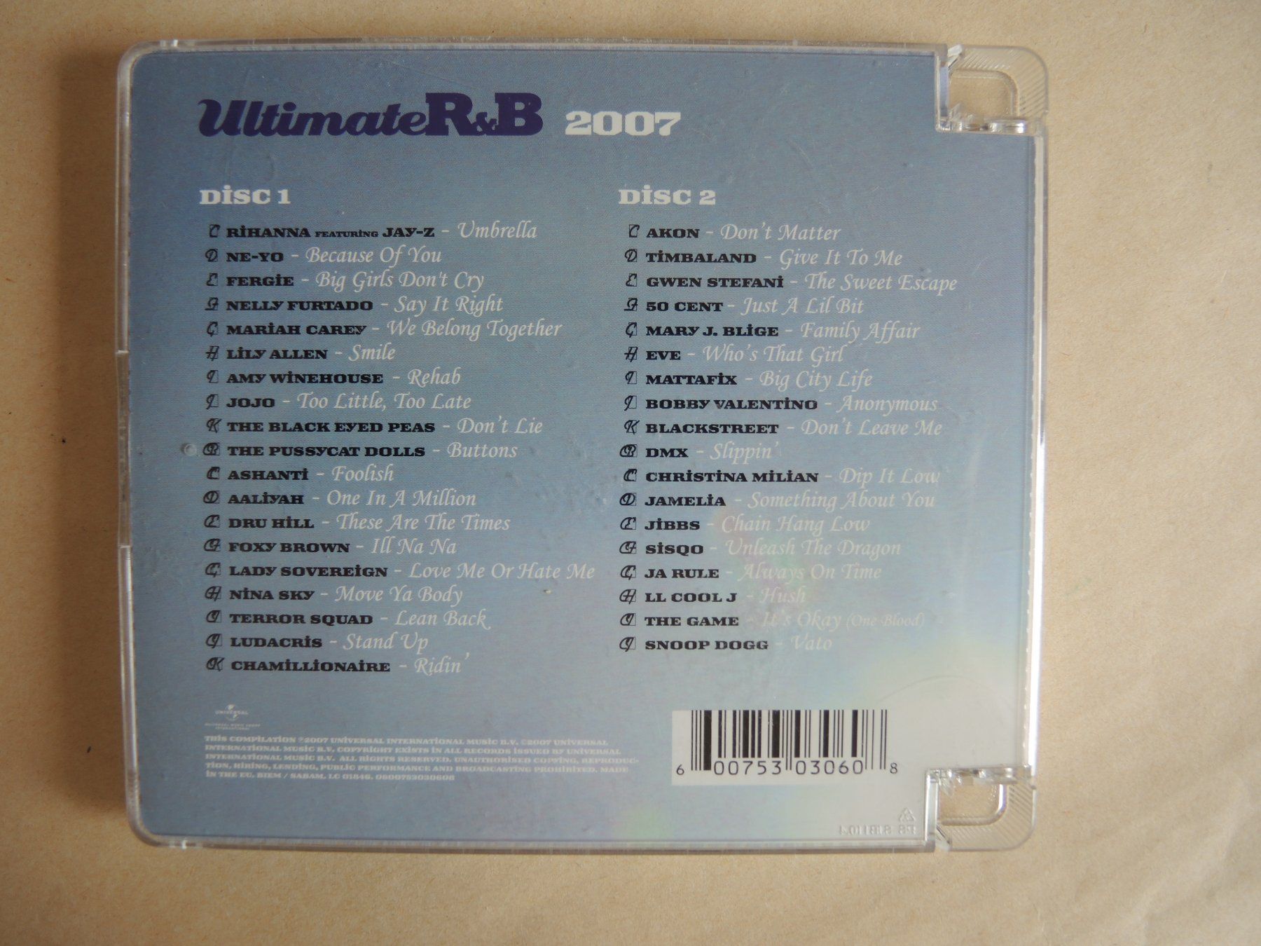 CD: CD Ultimate R & B 37 Hits 2007 – Usato da Rorschach venduto da maeck8 3