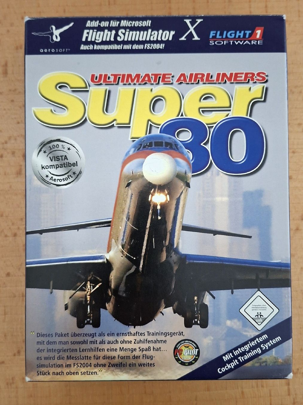 Microsoft Spiele: FSX / FS2004 Add-on Super 80 – Gebraucht aus Sirnach von man_kym6