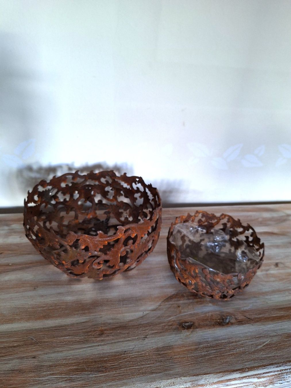 Altro per la casa: 2 Körbe Blech Edelrost Vintage Shabby – Usato da Erlenbach ZH venduto da Sondeiwendiz 3