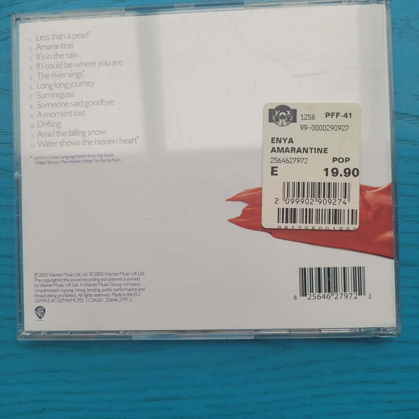 CD: Enya- Amarantine – Usato da SCHÜBELBACH venduto da CoKaHa 1