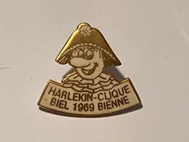1 Pin Harlekin Clique Biel Bienne 1969