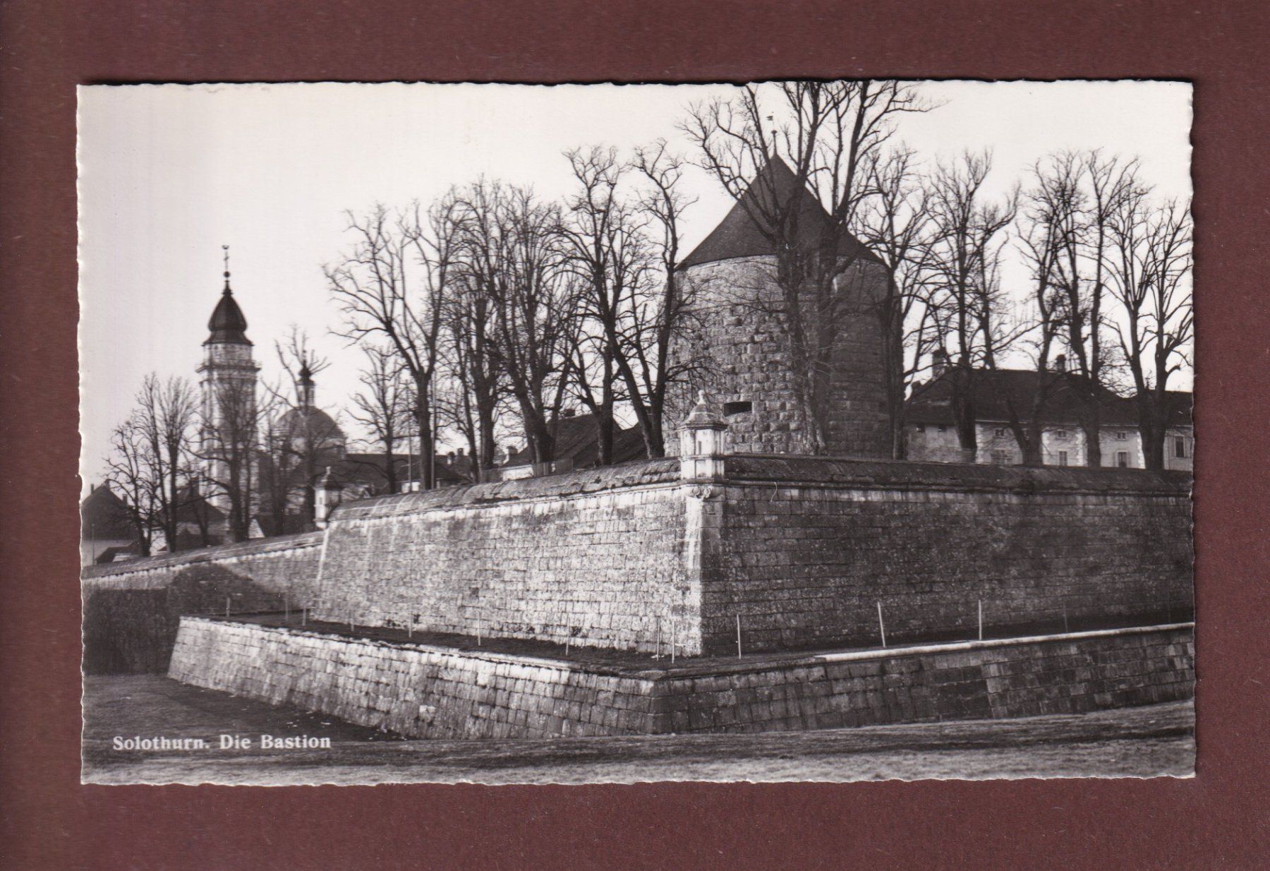 Cartoline postali: SOLOTHURN - Die Bastion – Usato da Pully venduto da nicecards-shop