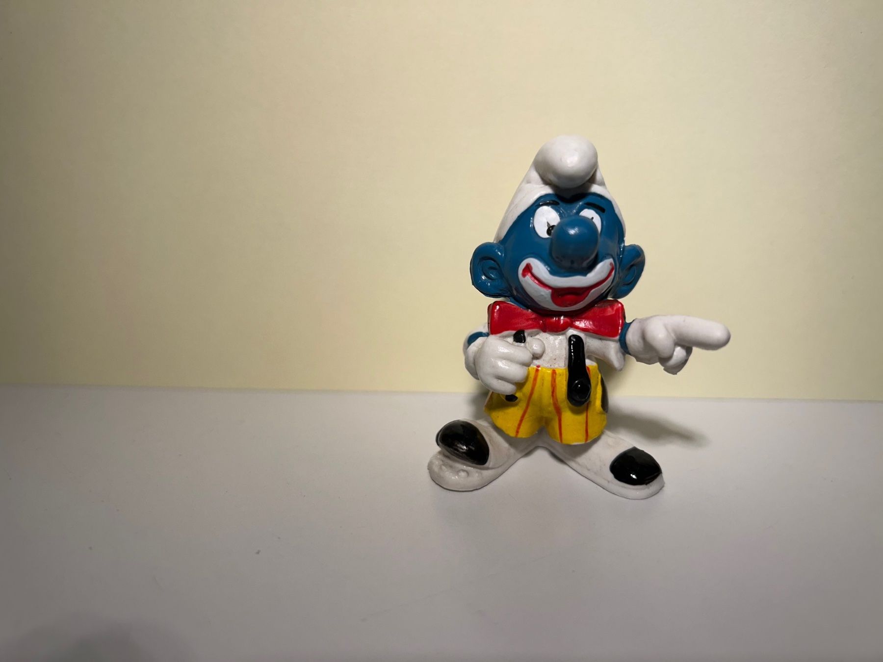 Schleich Statuette: Schlumpf Clown – Usato da Bern venduto da Calimero1600