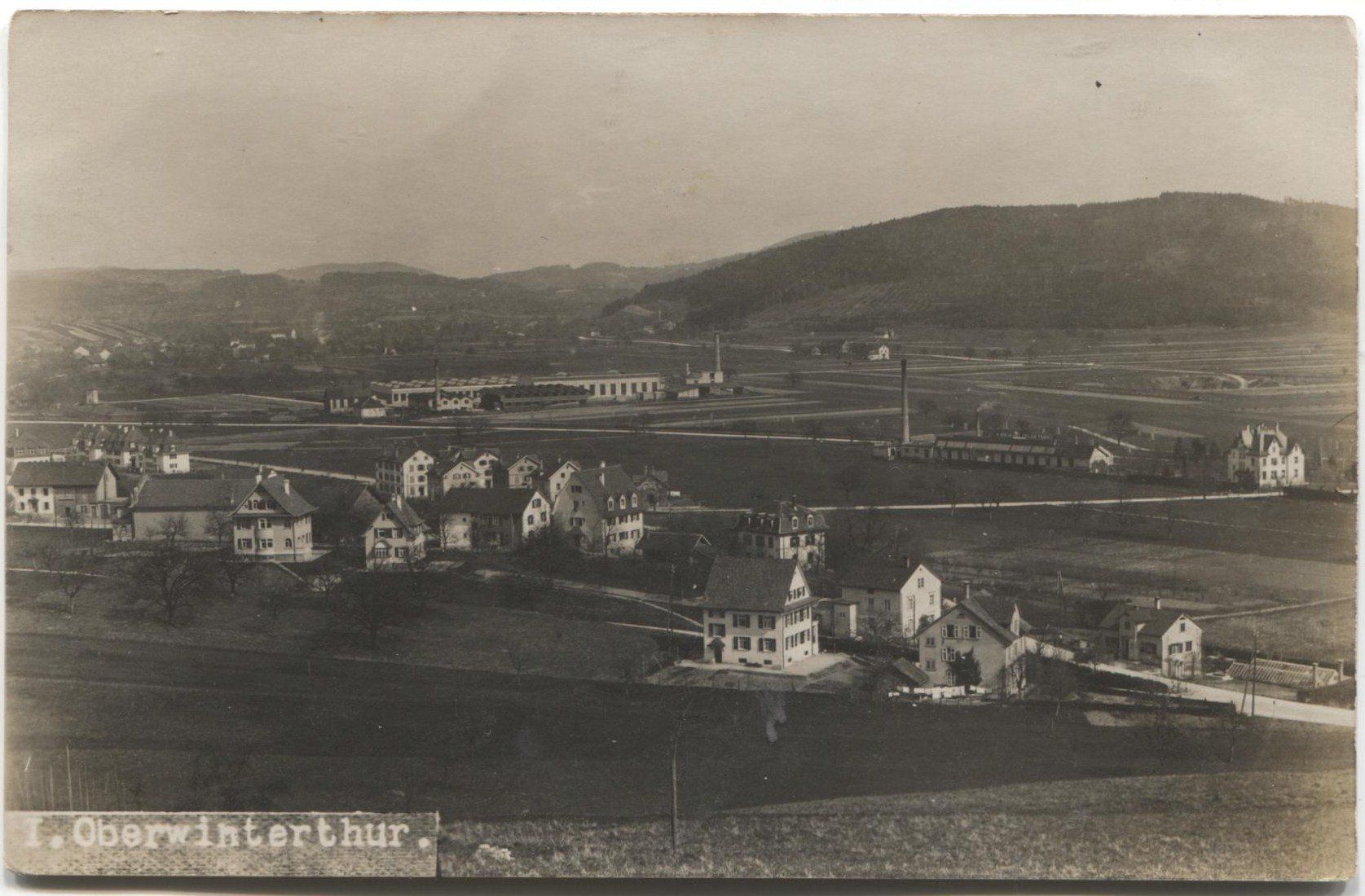Ansichtskarten: OBERWINTERTHUR ZH 1916 – Gebraucht aus Wil SG von Clanx