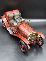 Handgefertigtes Vintage Modellauto Metall Roter Raceabout