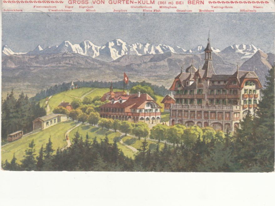 Cartoline postali: Gurten Kulm 1928 – Usato da Bürglen TG venduto da StampGraf