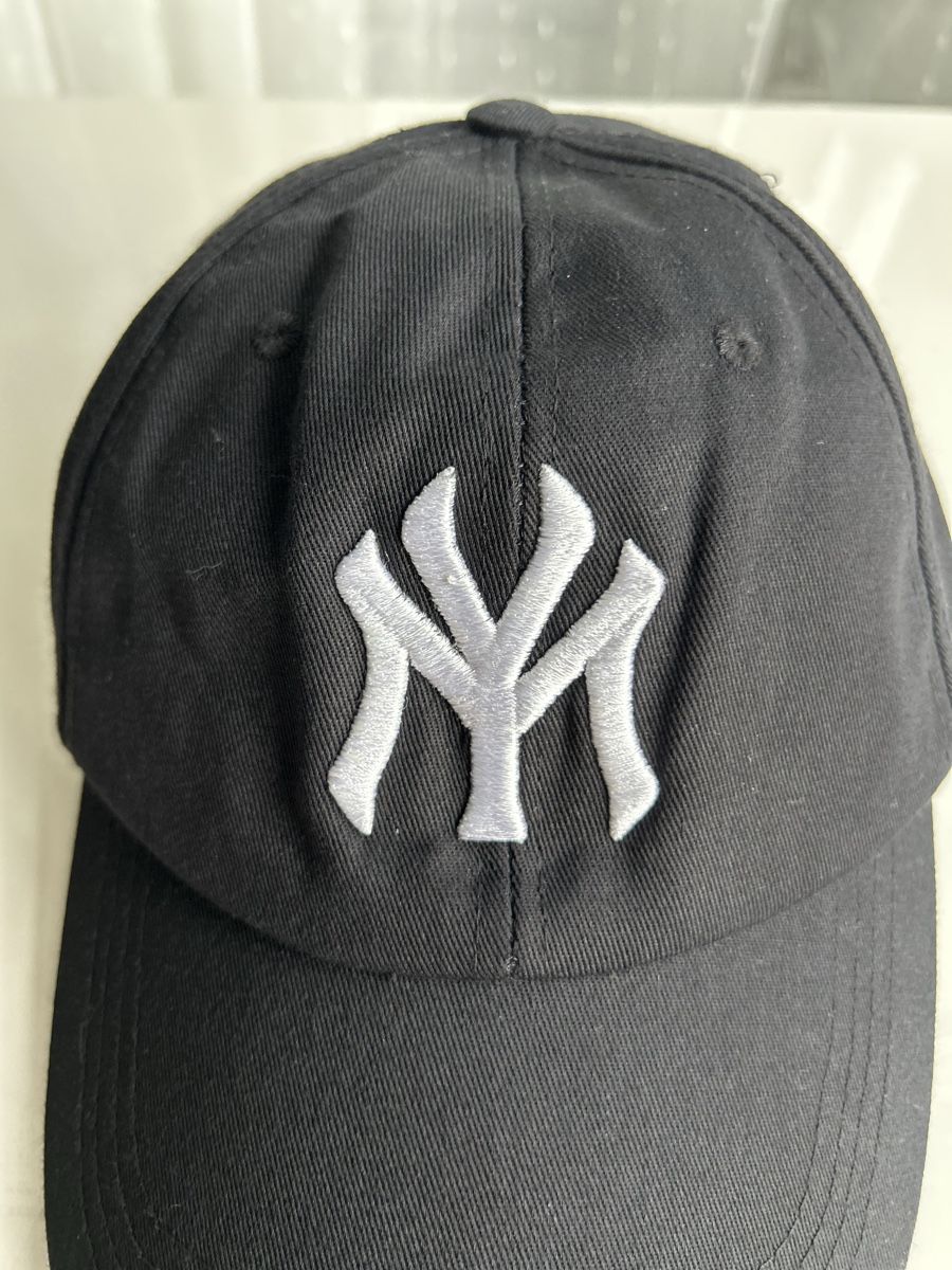 Hüte, Mützen & Caps: Baseball Cap NY Logo Black Adjustable Used – Neu (gemäss Beschreibung) aus Saland von ele_vc96 1