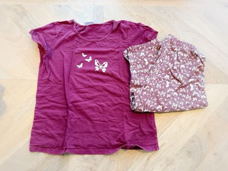 Kurzarm Pijama beere, Gr. 40/42