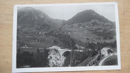 Carte postale ancienne Le Sépey - Paysage Suisse Romand