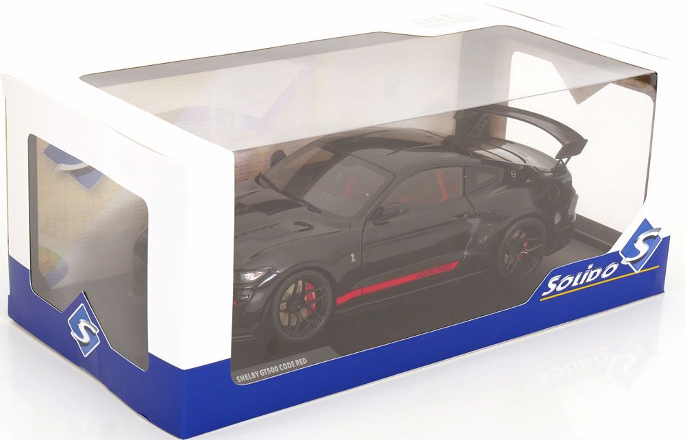 Ford Voitures modèles: FORD MUSTANG SHELBY GT500 CODE RED 2022 BLACK/RED 1:18 SOLID – Neuf avec emballage d'origine à Suhr par Moebelsiralfred 4