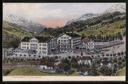 Churwalden, Kurhaus Krone mit Umgebung
