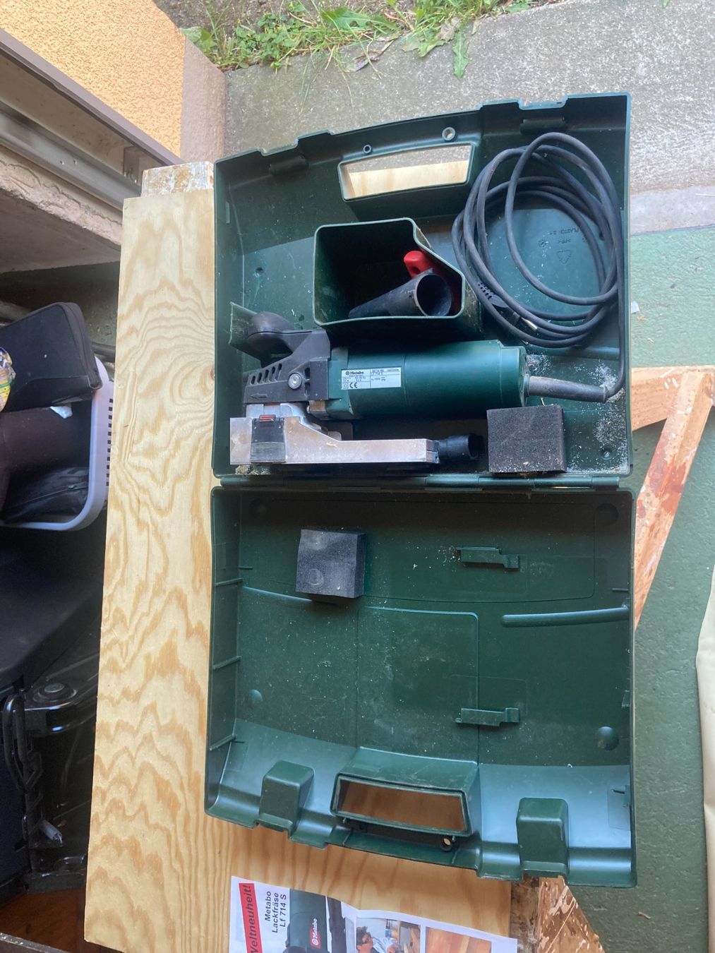 Metabo Tutti gli attrezzi: Lackfräse Metabo LF 714 S mit Koffer gebraucht – Usato da Muri AG venduto da Murianer01 2