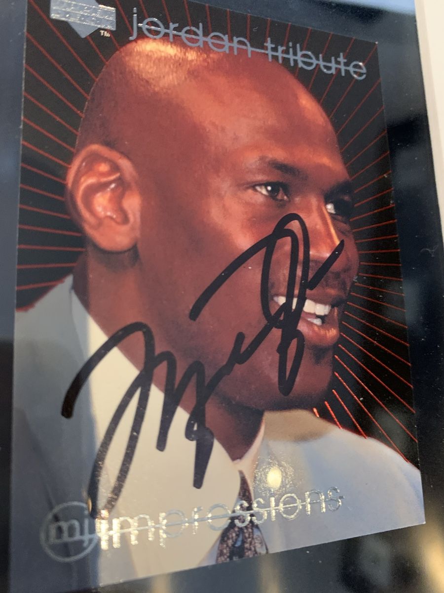 Autografi: Michael Jordan Autogramm mit COA – Usato da Walzenhausen venduto da Nick2323