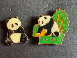 Pins 1 x WWF Panda und sonstiger Panda pm