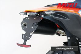 Kennzeichenhalter MIZU für KTM 690 SMC R / Enduro R, GasGas