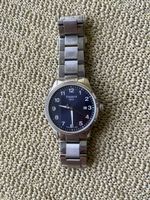 Tissot Herren-Armbanduhr mit dunkelblauem Zifferblatt