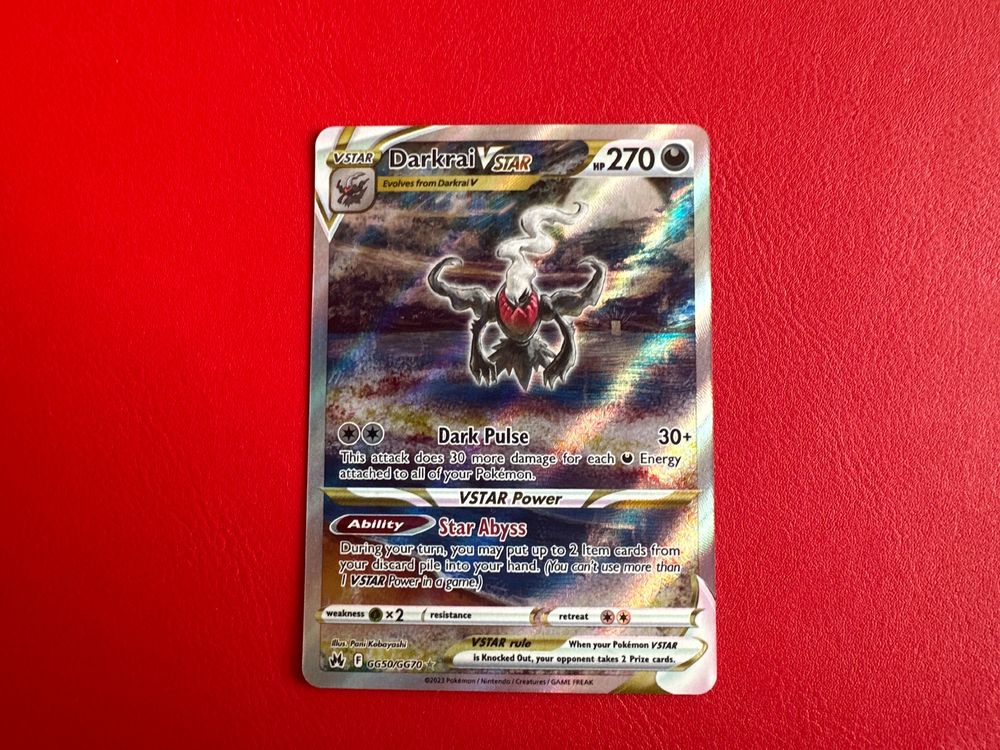 Pokemon Darkrai VSTAR Alt Art alternative Fullart Crown Top Kaufen