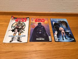 3x Star Wars Comic